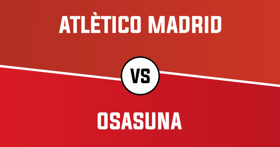Speltips inför Atlético Madrid - Osasuna 14/12 2019